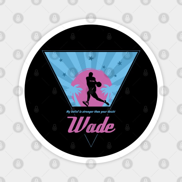 Retro Wade Magnet by slawisa